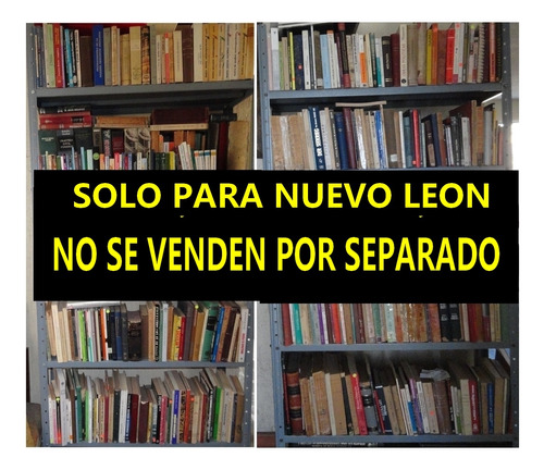 Lote De 1400 Libros Usados, Solo Nuevo Leon Negociable