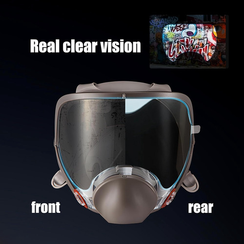 50 Unidades Peel Off Lens Cover Shield Cover Respirator Mask