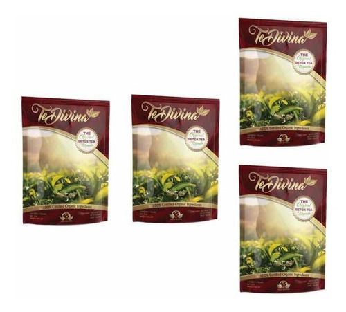 Te Divina*4 Sobres Original+recetas - kg a $43225