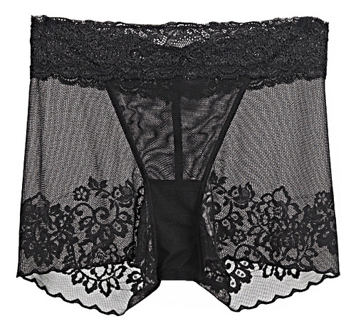 Bragas Bóxer De Encaje Para Mujer Sin Costuras Y Transpirabl