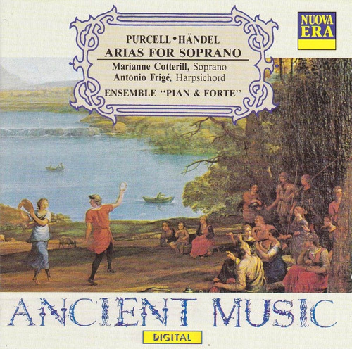 Cd   Purcell, Handel  Arias For Sopranos  Cd Nuevo Italia 