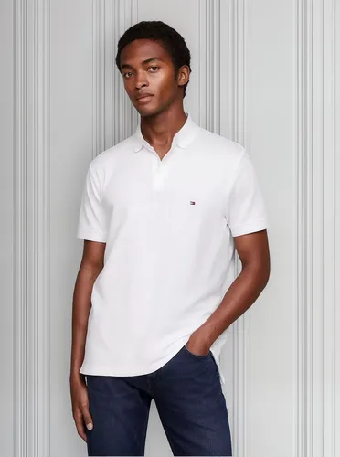 Polo Essential Regular Fit Hombre Tommy Hilfiger Blanco
