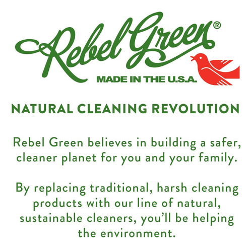 Rebel Green Detergente Natural Para Ropa De Bebé, Jabón Líqu