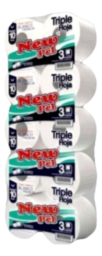 Higienico Triple Hoja Blanco Premium 10 R. De 300hojas C/u
