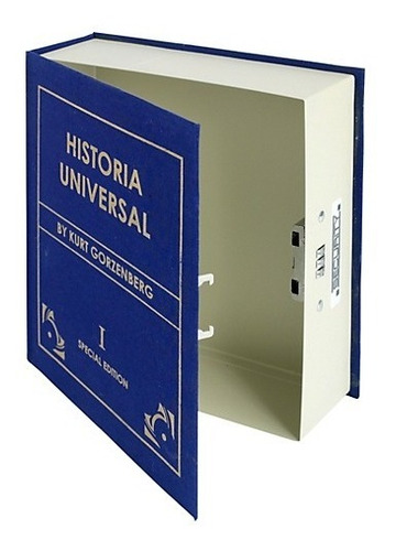 Caja De Valor Tipo Libro 3,3 Litros Fixser