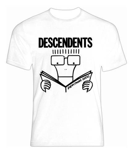 Polera Descendents Punk Rock - Estampado Serigrafía