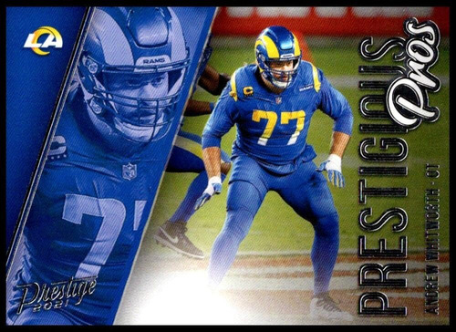 2021 Panini Prestige Prestigious Pros 5 Andrew Whitworth Los