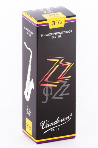 Caña Saxo Tenor Vandoren Sib-bb Jazz Sr422 (caja X 5 Unds)