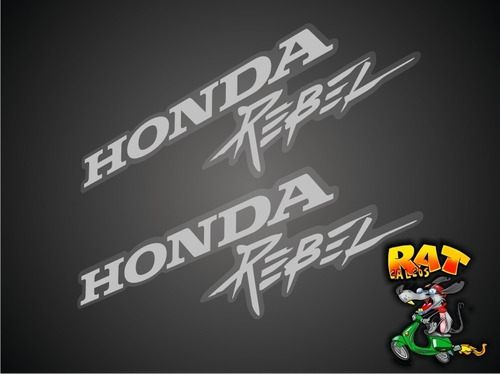 Calco Honda Rebel / Tanque / Kit X 2