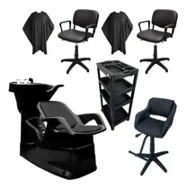 Comprar Combo De Peluquería Lavacabezas Sillones, Carro Ayudante,etc