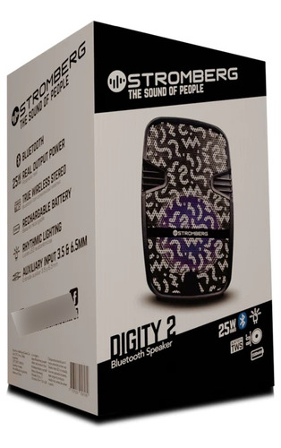 Parlante Portátil Stromberg Digity - Batería - Bt/aux - 20w