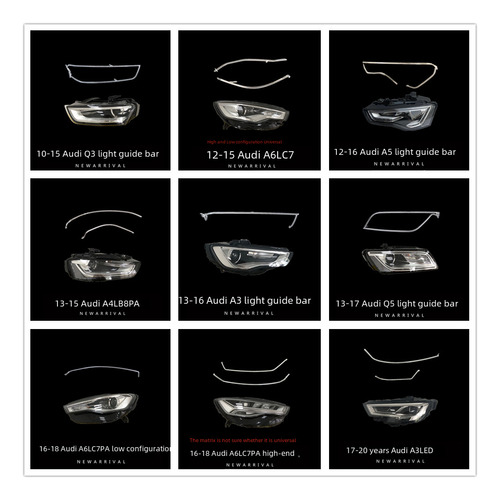 16-18 Años Q3pa-right (xenón) - Audi A3-a8 Q2l-q7 Led