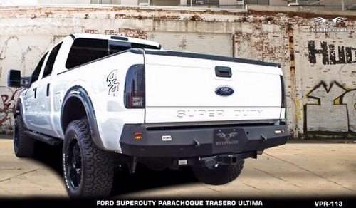 Parachoque Trasero Ultima Viper Ford F250 Super Duty C/leds