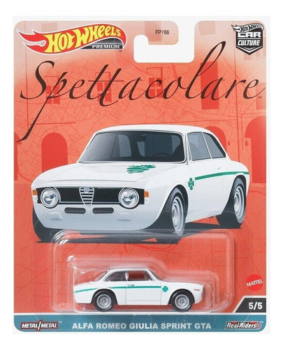 Carro Alfa Romeo Giulia Sprint Gta Hot Wheels Hkc50