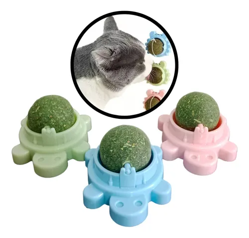 Hierba Gato Catnip Bola Giratoria Juguete