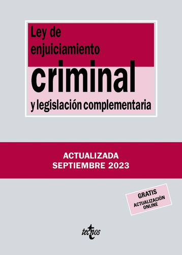 Ley Enjuiciamiento Criminal Y Legislacion Complementaria 40