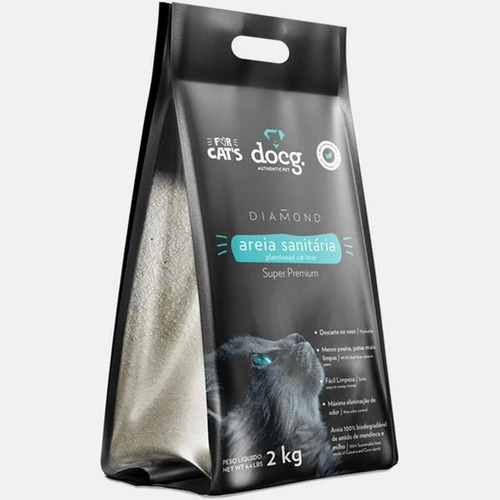 Areia Sanitária Para Gatos - 2kg
