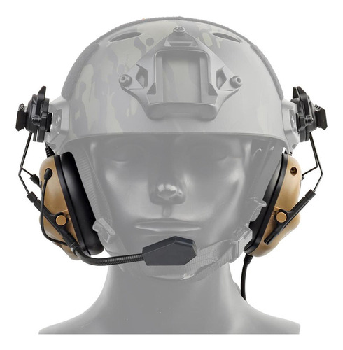 Casco Táctico Audífonos De Gran Resistencia Tiro