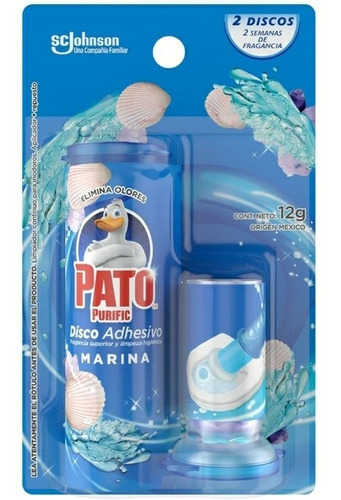 Gel Adhesivo Pato Purific 2 Discos + Aplicador