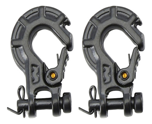 R 4 Piezas Rc Metal Trailer Hook Winch Hook Para 1/10 Rc