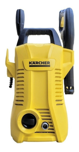 Lavadora de alta pressão Kärcher K1 amarela de 1200W com 1600psi de pressão máxima 220V