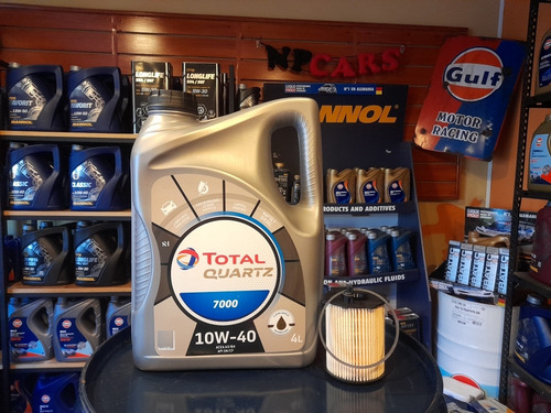 Kit Aceite Total Y Filtro Aceite Peugeot Partner Hdi Npcars
