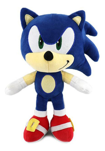 Figura De Peluche Coleccionable Sonic The Hedgehog De 25 Cm