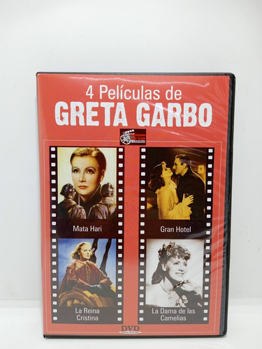 Imagen 2 de 5 de 4 Películas De Greta Garbo - Dvd - Colección Cine Club