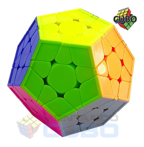Cubo Mágico Megaminx Stickerless Com Bordas