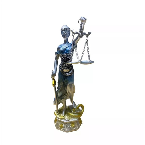 Figura Decorativa Dama De La Justicia  - S4495