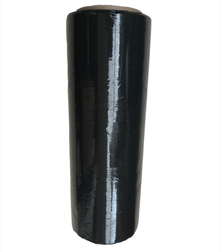 Rollo Película Stretch Vinipel Negro 30cm X 400metros Embal 