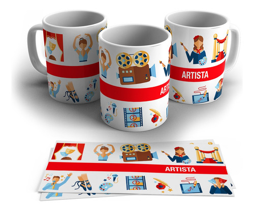 Melhor Presente Caneca Profissões Personalizada Com Nome