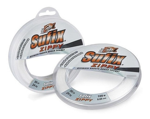 Hilo Sufix Zippy Leader Lider 50 Lb Color Clear