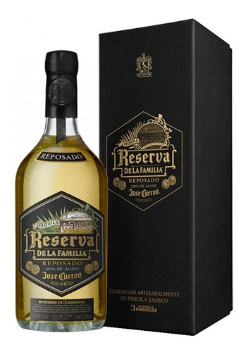 Tequila Reserva De La Familia Jose Cuervo Reposado 750ml
