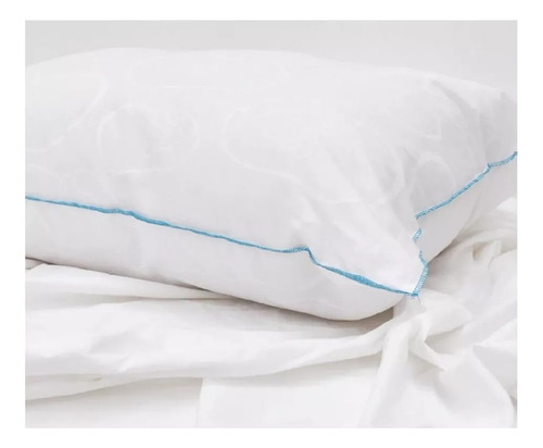 Colchon Matrimonial America Becker Baggy Systems + Almohada Color Gris Con Blanco