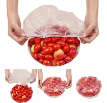 Comprar Cubierta Desechable De Plástico Para Alimentos 100 Piezas