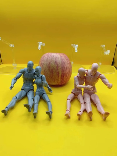 2 Muñecos Maniquíes Para Mujer Y Hombre Dibujando Figma Proj