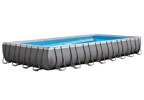 Piscina Estructural Rectangular Intex 26374 54368 Litros