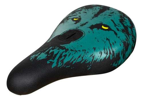 Asiento Bmx Odyssey Aitken Nightwolf Pivotal Verde Oscuro 21 Cm 12 Cm