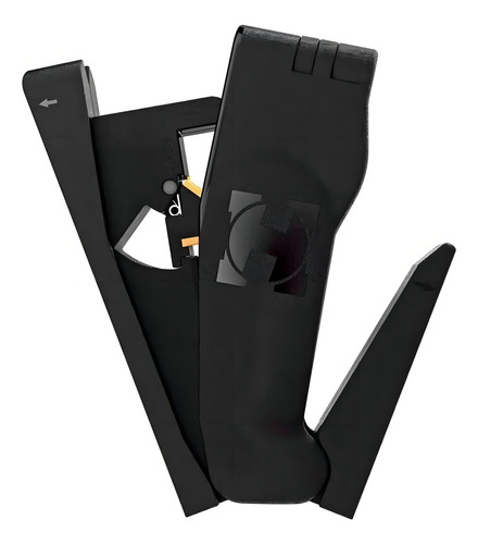 Suporte para guitarra Hercules GS-200b Mini Stand, cor preto