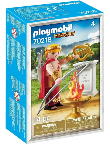 Playmobil History 70218  Mitologia Griega Apollo  En Stock