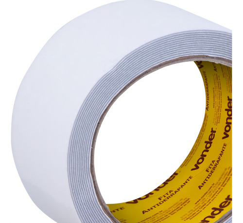 Fita Adesiva Antiderrapante Transparente 50mm X 5m - Vonder