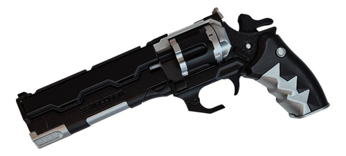 Revolver Malorian Jogo Cyberpunk 2077 Com Suporte De Mesa 3d