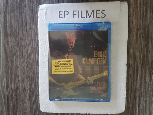 Eric Clapton - Live In San Diego - Blu Ray Importado. Lacrad