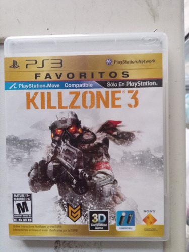 Killzone 3 Favoritos Edition - Playstation 3 Fisico 