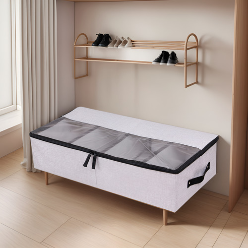 Caja Con Compartimentos Plegables Para Guardar Zapatos, Bols