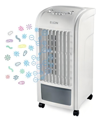 Climatizador De Ar Elgin Smart Frio 3,5 Litros 220v Branco
