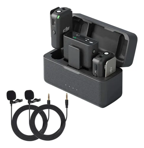 Micrófono Lavalier Inalámbrico Dji Mic (2 Tx + 1 Rx), Rango