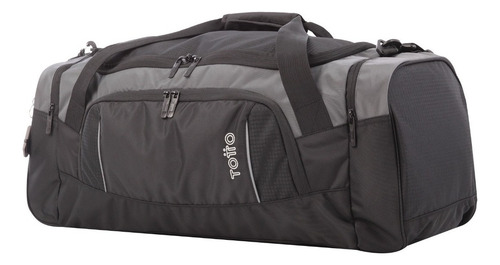 Bolso De Viaje Ropa Deportiva Amplio Travel Totto Color Negro