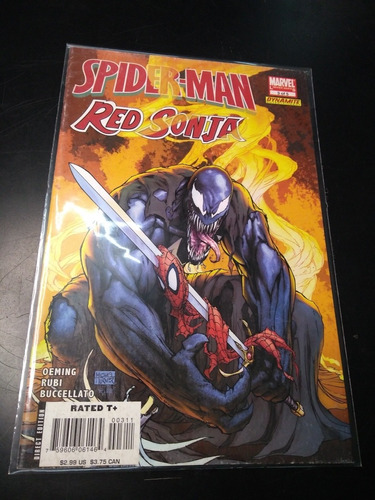 Spiderman Red Sonja #3 Marvel Comics En Ingles Hombre Araña